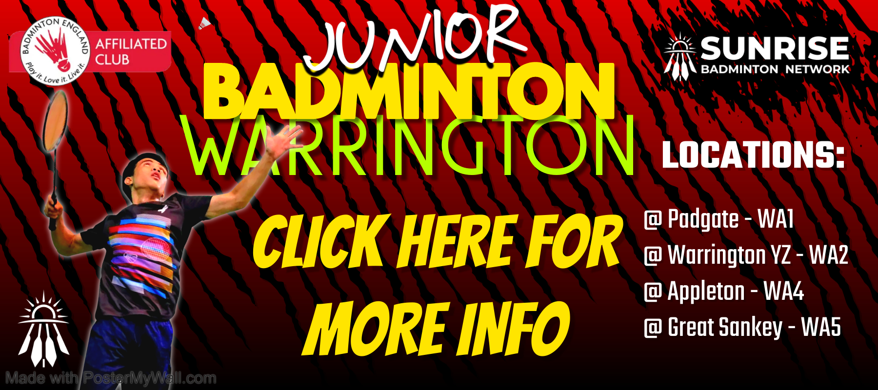 Sunrise-Junior-Badminton-Network-Sessions-Warrington-Padgate-Birchwood-Appleton-Great-Sankey-Youth-Zone-Badminton-Coaching